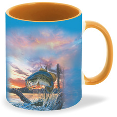 Кружка CoolPodarok Рыбалка Щука 2