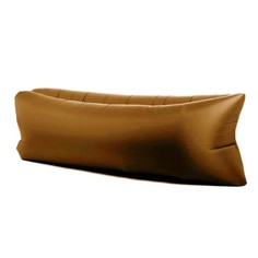 Надувной диван-лежак Sunbed-MKB3379 (коричневый) No Brand