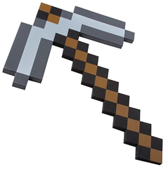 Игровой набор Minecraft Кирка Пиксельная 45 см
