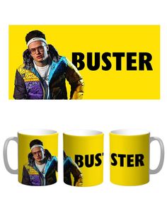 Кружка СувенирShop "Buster/Бустер/Freaksquad" 330 мл