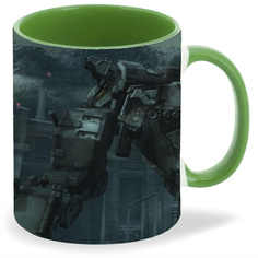 Кружка CoolPodarok Metal gear solid 4 guns of the patriots Робот