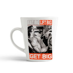 Кружка-латте CoolPodarok Eat big lift big get big