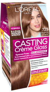 Краска для волос L`Oreal Paris Casting Creme Gloss Шоколадное суфле тон 723