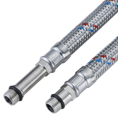 Подводка для смесителя CTM сталь 1/2xM10x30 см (пара) STM