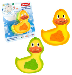 Мини-коврик для ванной Valiant Kids Collection Утята На присосках, 6 шт