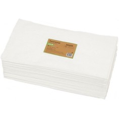 Полотенце,White line,вискозное «Эко», белое, 49х90 см, 50 шт.