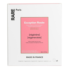 Маски тканевые для лица Rare Paris Exception Rosée Mask 5 Pack, 23 млх5 шт.
