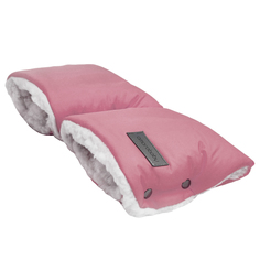 Муфты на ручку коляски Amarobaby Snowy Travel розовый AMARO-6103-RO