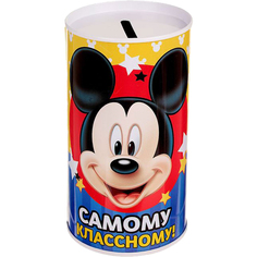 Копилка детская "Самому классному", Микки Маус, 6,5 х 12 см Disney