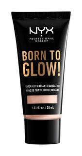 Тональное средство NYX Professional MakeUp Born To Glow 1.3 light porcelain, 30 мл