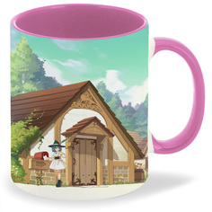 Кружка CoolPodarok fantasy life mabinogi Удочка Рыбалка Рыба Аниме