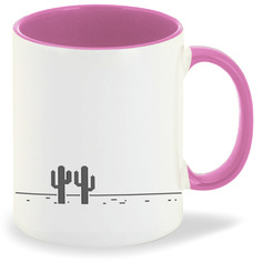 Кружка CoolPodarok Прикол Динозавр из гугла Prikol The dinosaur from google