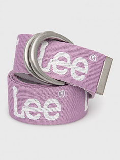 Ремень женский Lee Women Logo Belt фиолетовый, 90 см