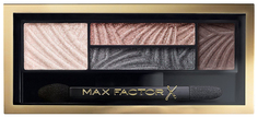 Тени для век и бровей 2 в 1 MAX FACTOR Smokey Eye Drama, тон 02 lavish onyx