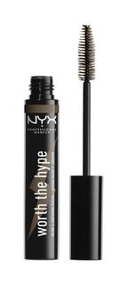 Тушь для ресниц NYX Professional MakeUp Worth The Hype Mascara 01 Brownish Black, 7 мл
