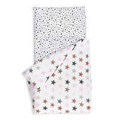 Постельное белье Forest kids Rock Star 120х60 см, 3 предмета, розовый, 324586-2