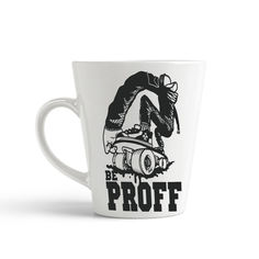 Кружка-латте CoolPodarok Прикол Скейт Be Proff