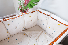 Бортики в кроватку Hush Hush! Natura Collection Crowns 5122