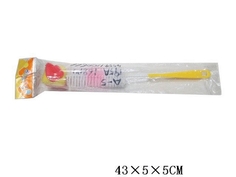 Ершик для бутылок 43*5см ассорти поролоновый наконечник Арт.A-5 Импортные товары