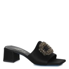 Шлепанцы женские Loriblu J4P282 черные 37 EU