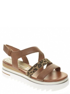 Сандалии женские Marco Tozzi 131445 коричневые 9.5 US