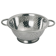 Дуршлаг 28 см, 2 металлические ручки Gaurav Udyog