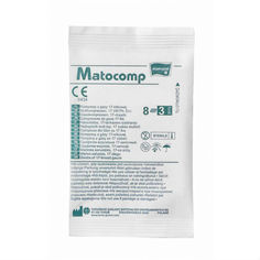 Салфетки Матопат Matocomp стерильные 8 слоев 17-нитей 5x5 см 5 шт. Matopat