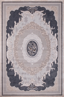 Ковер турецкий AkTs 160x230 см серый