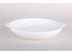 Блюдо абалон 20см высота 3,5см, 550мл Общепит DX024 Коралл