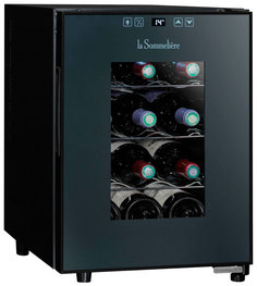 Винный шкаф La Sommeliere LS12C черный