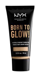 Тональное средство NYX Professional MakeUp Born To Glow 6.5 nude, 30 мл