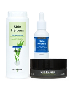Набор Skin Helpers №7 Энзимная пудра 100г+сыворотка 30мл+маска 50мл