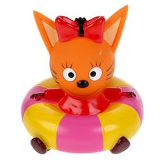 Игрушка для ванной Капитошка Три кота Карамелька на круге
