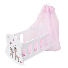 Люлька с балдахином серии Мимими, Крошка Зуи PAREMO PFD120-120