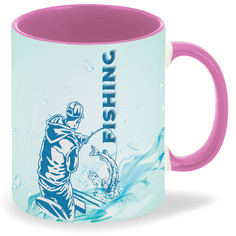 Кружка CoolPodarok Рыбалка Fishing