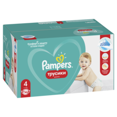 Подгузники-трусики Pampers Pants 4 (9-15 кг), 90 шт.