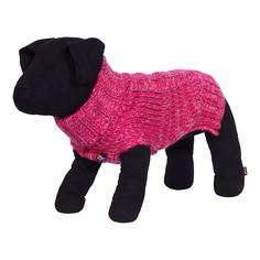 Свитер для собак RUKKA Melange Knitwear розовый размер S 30см