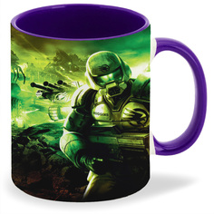 Кружка CoolPodarok command and conquer 3 tiberium wars Солдаты Танки Выстрелы