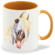 Кружка CoolPodarok Животные Лошадка