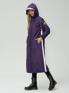 Пальто женское Doctor E GSN-70 фиолетовое 42 RU