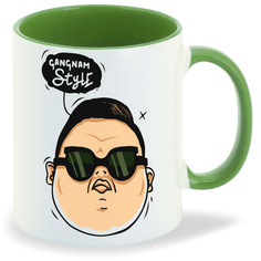 Кружка CoolPodarok Прикол Gangnam style