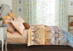 Постельное белье сатин Cleo 321-sl евро