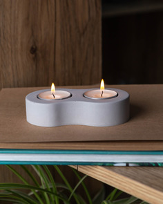 Подсвечник Snake S Lignt Gray Musko Home