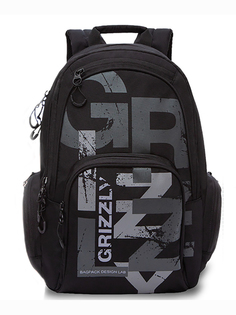 Рюкзак мужской Grizzly RU-033-21, черный