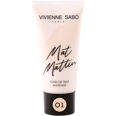 Vivienne Sabo Матирующий тональный крем Mat Mattin тон 01