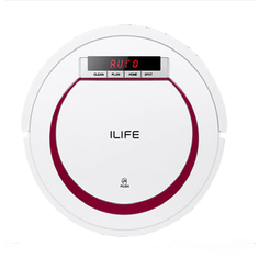 Робот-пылесос ILIFE V55 белый, красный