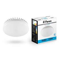 Лампочка Feron Gx53 (15W) 230V Gx53 6400K 6K, Lb-454 25869 (арт. 650462) - 10 шт.
