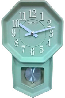 Кварцевые настенные часы Rhythm CMP545NR05 с маятником