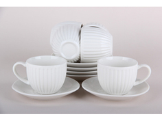 Набор кофейный 12 предметов 100мл подарочная упаковка 5353 Коралл