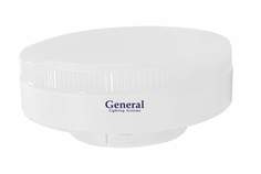 Лампочка General Gx53 15W 6500K 6K 75X22 Рифл. Пластик 641120 (арт. 700473) - 10 шт.